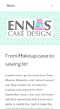 Mobile Screenshot of ennascakedesign.com